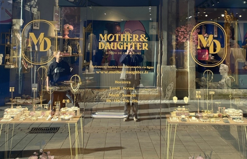 Image d'un lettrage adhésif