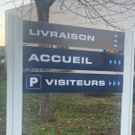 Image d'un panneau bi-mât