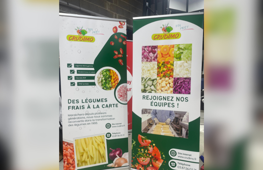 Image d'un roll up publicitaire